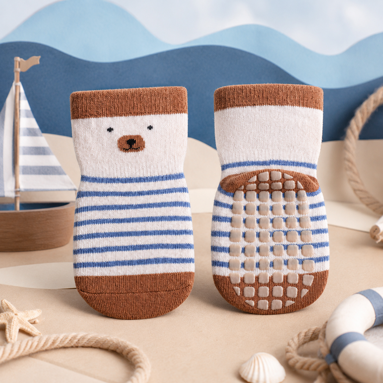 Little Explorers Non-Slip Socks
