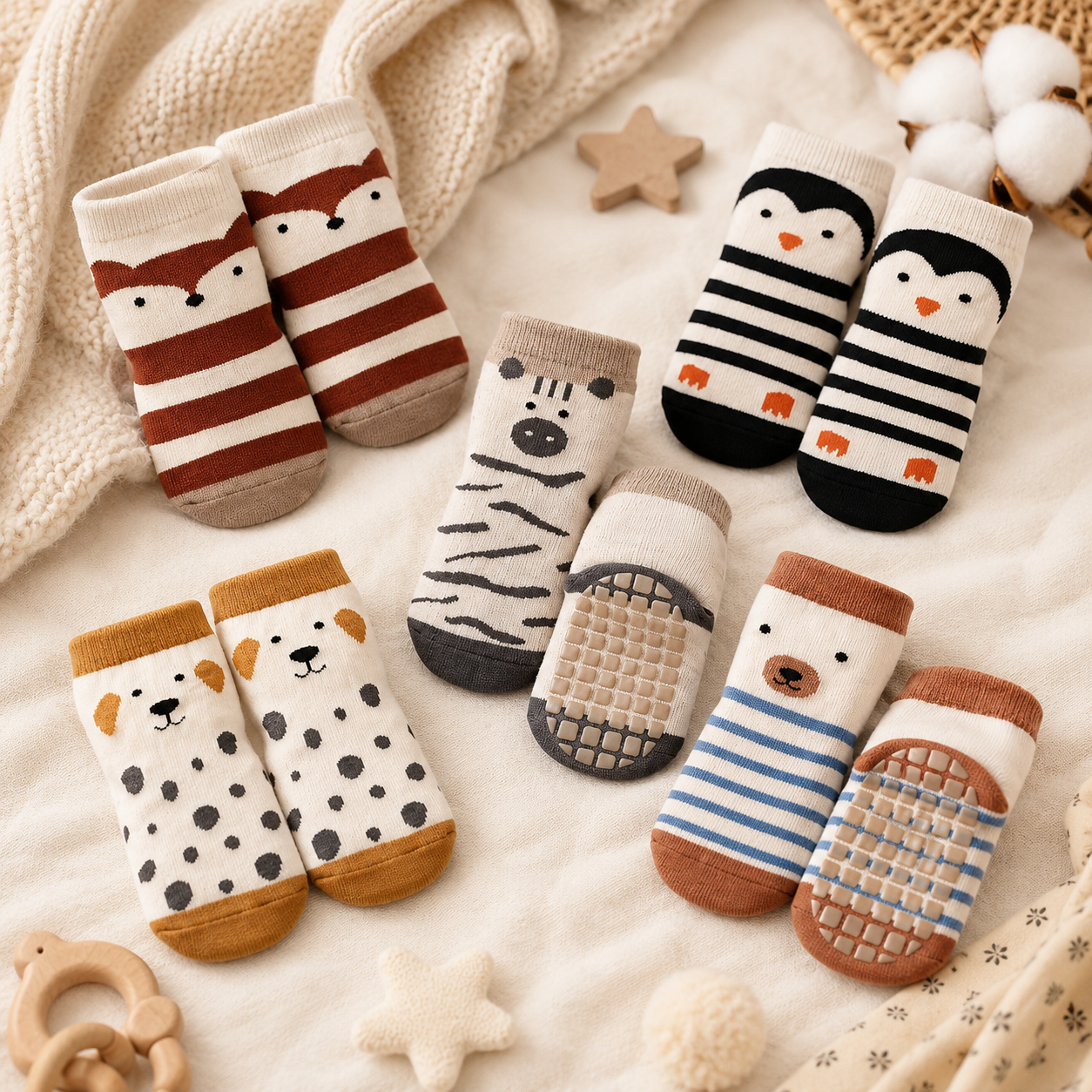 Little Explorers Non-Slip Socks