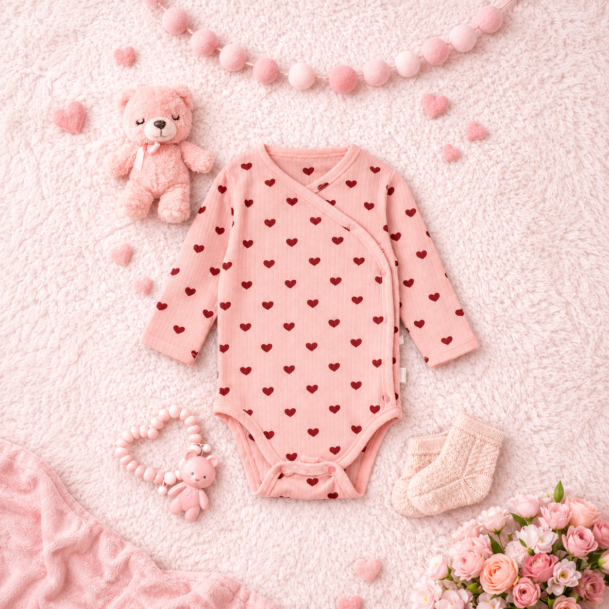 Pink SweetHearts Baby Collection