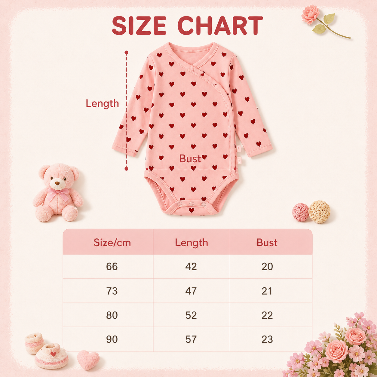 Pink SweetHearts Baby Collection