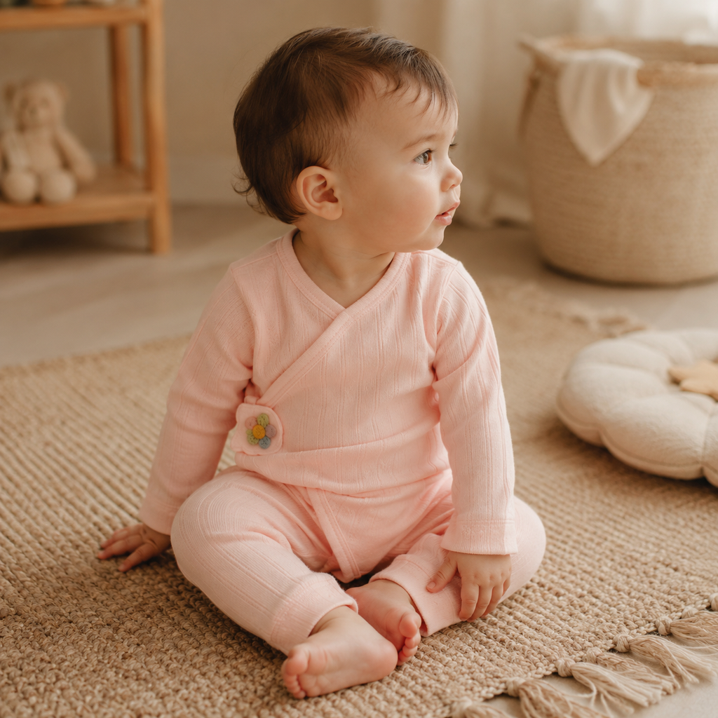 Butterfly Cotton Baby Romper
