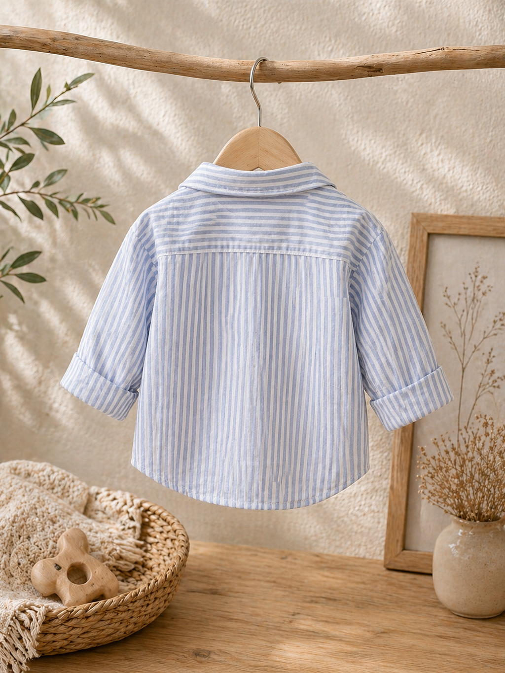 Blue Classic Stripe Shirt