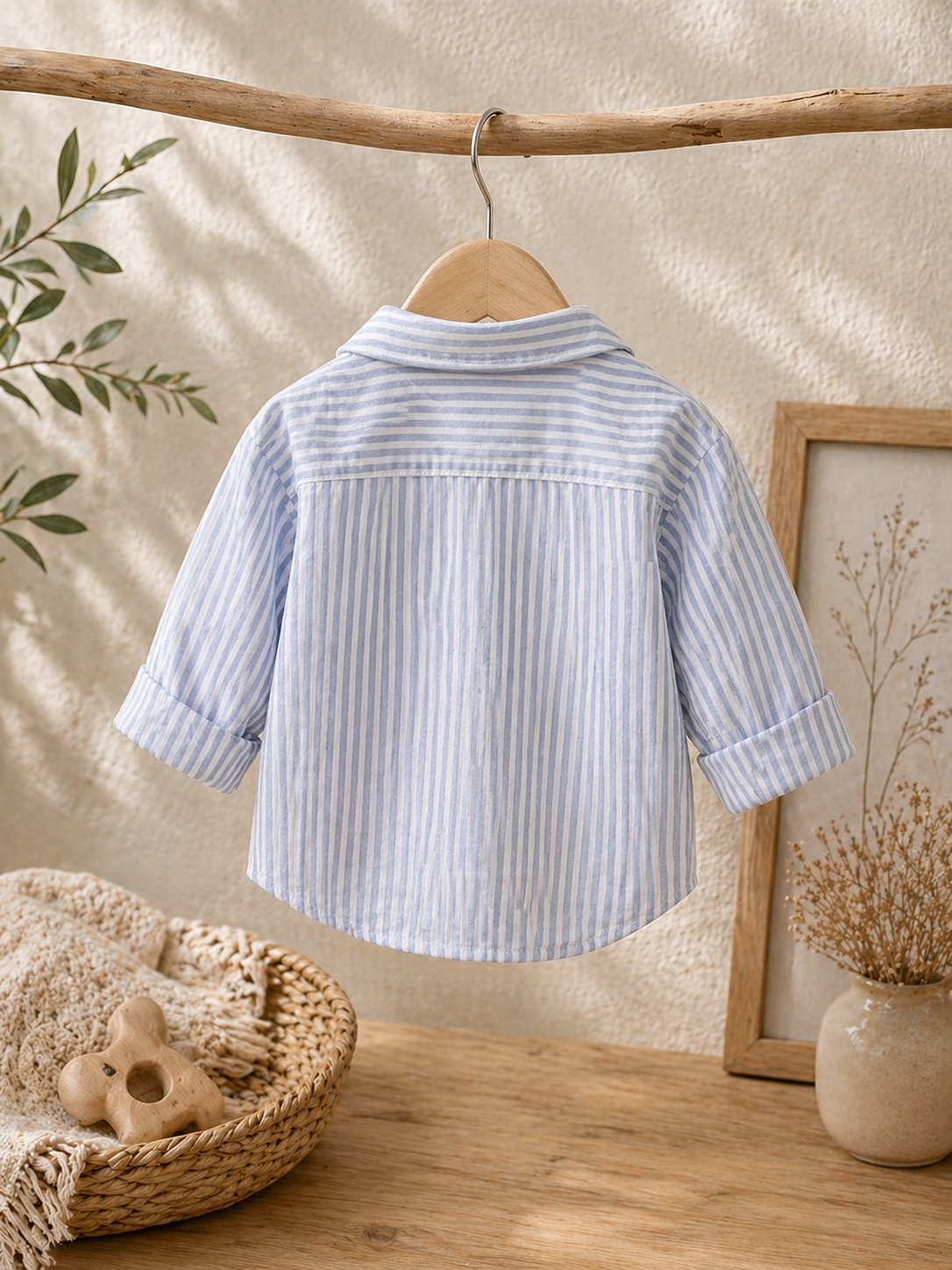 Blue Classic Stripe Shirt
