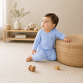 Summer Baby Mesh Romper – Lightweight Long Sleeve Jumpsuit