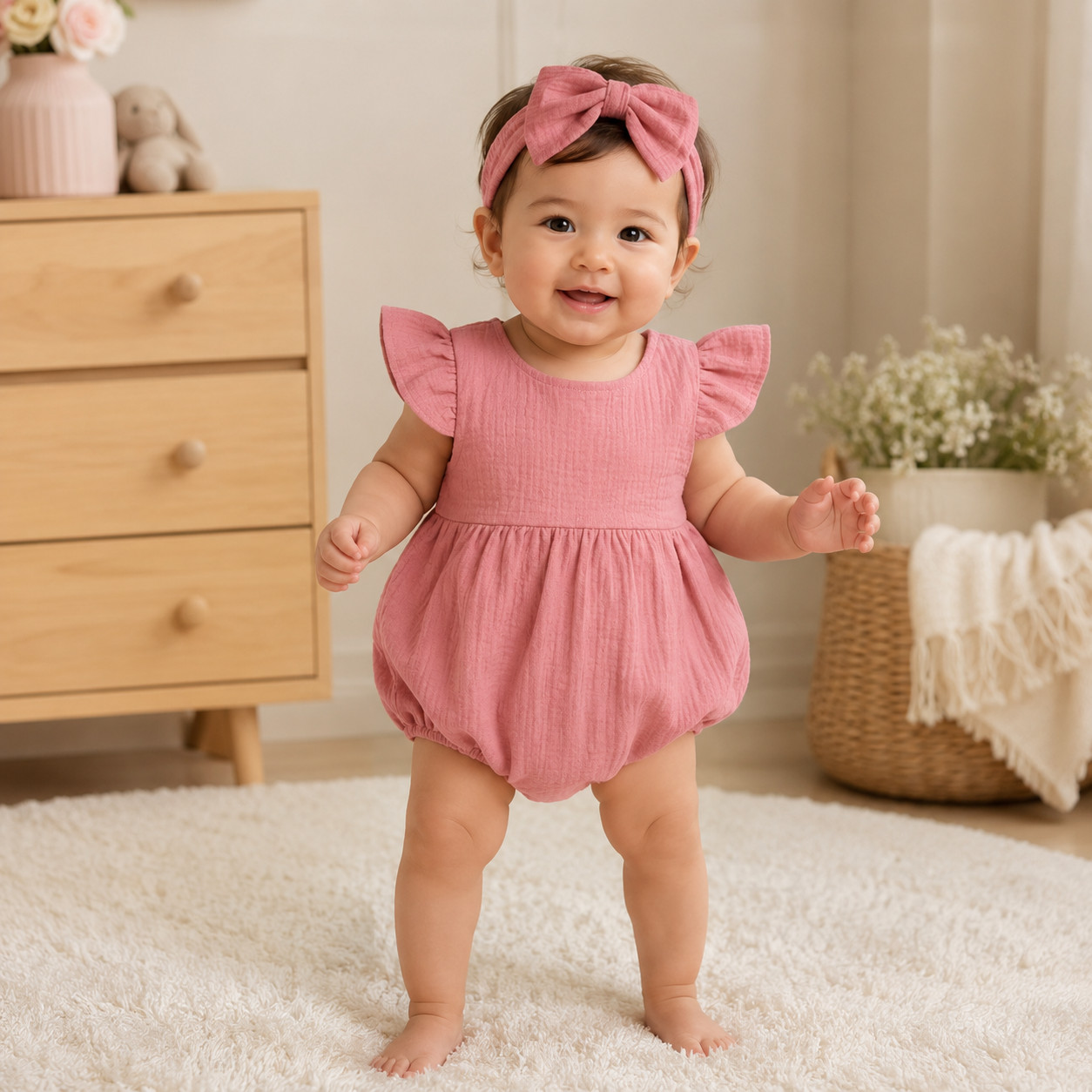 CuddleSoft Newborn Romper