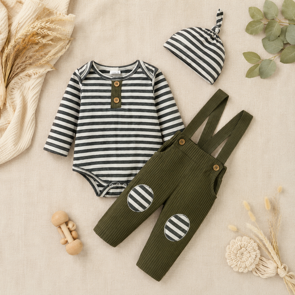 Little Explorer Knit Outfit Set